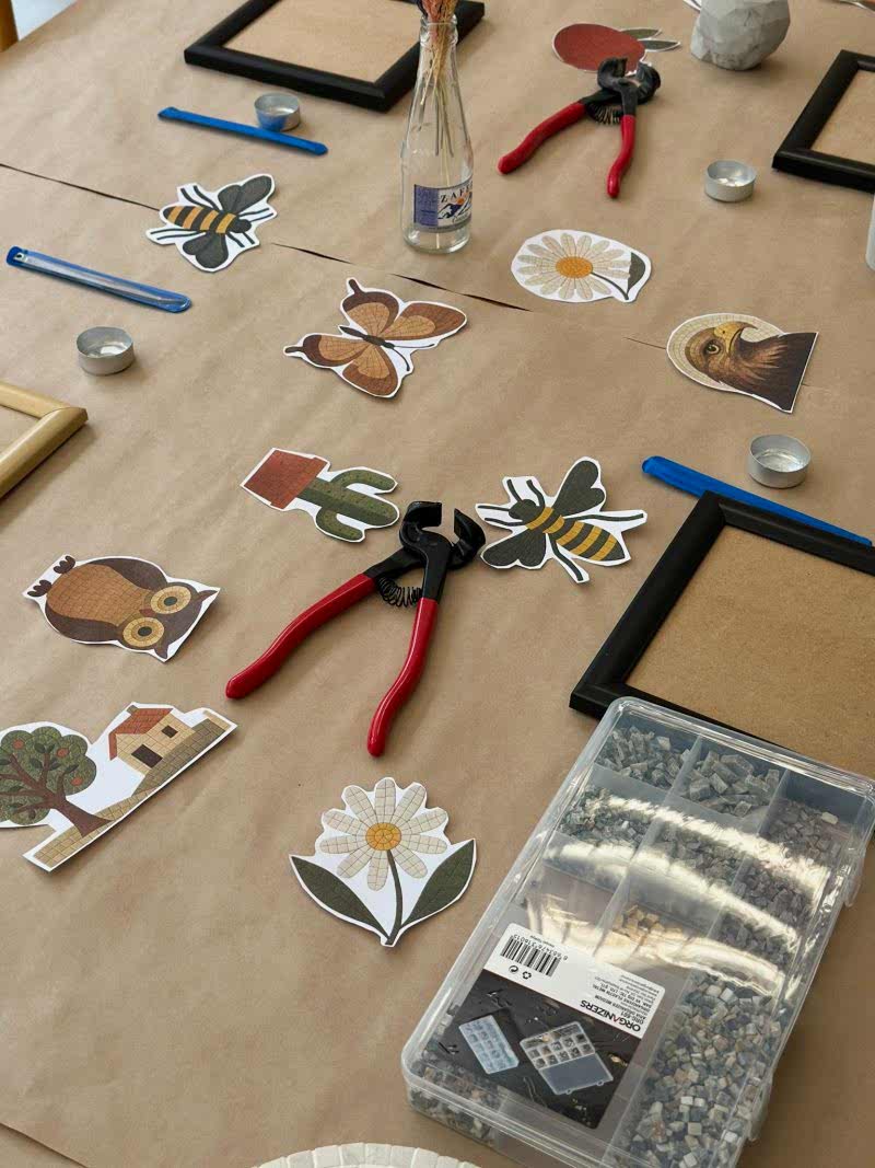 ankara mozaik workshop mozaik atölyesi