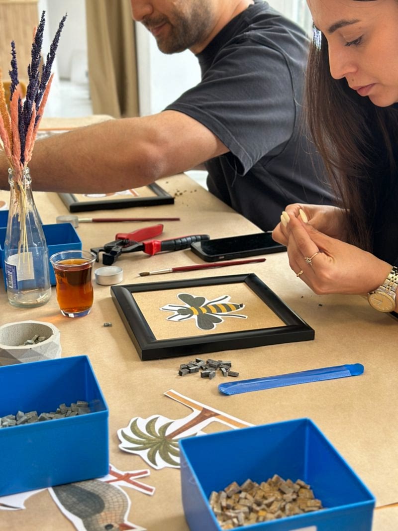 ankara mozaik workshop mozaik atölyesi