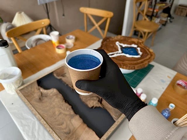 2epoksi masa sehpa atölyesi epoksi kursu ankara