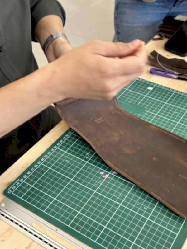 deri cüzdan atölye ankara workshop