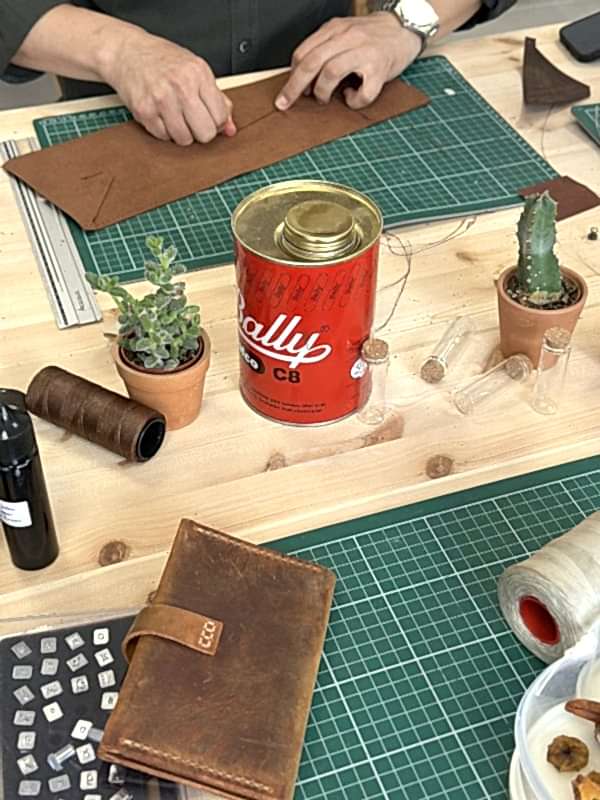 deri cüzdan atölye ankara workshop