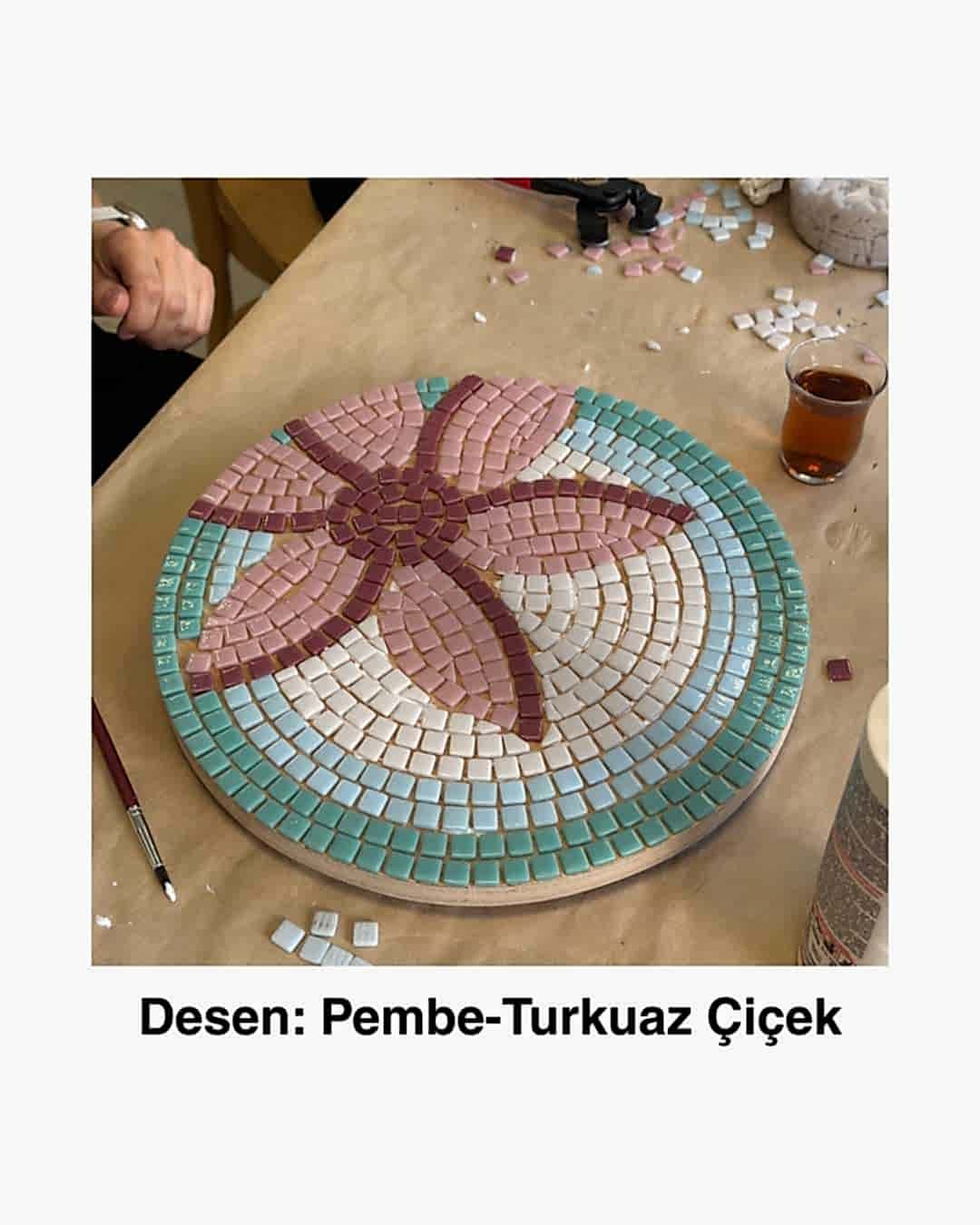 Mozaik sehpa atölyesi ankara kreatif atölye