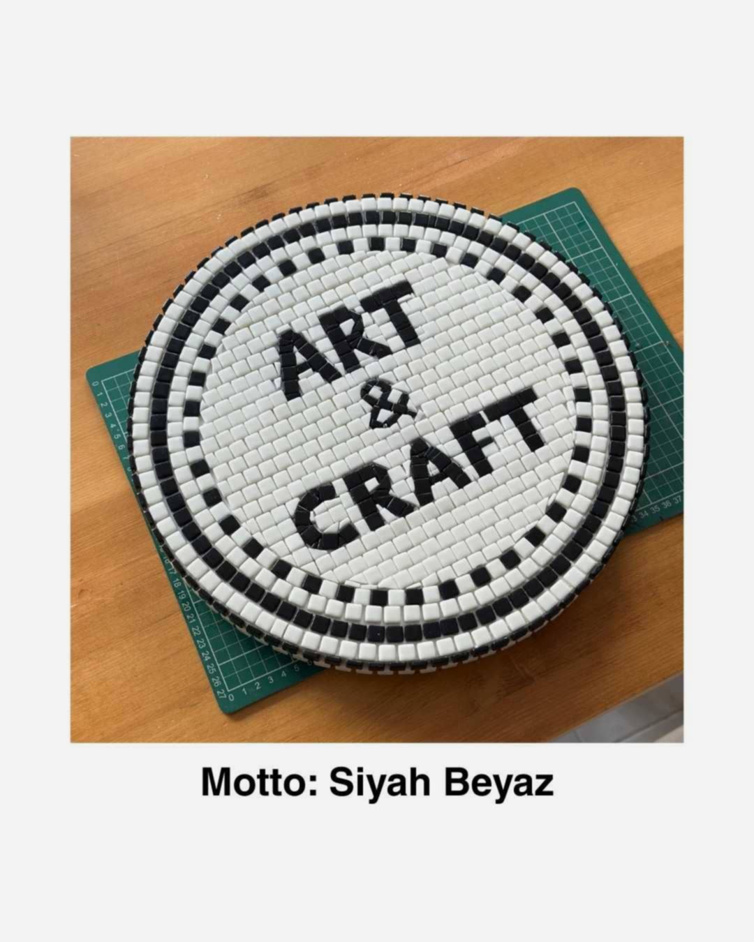 Mozaik sehpa atölyesi ankara kreatif atölye