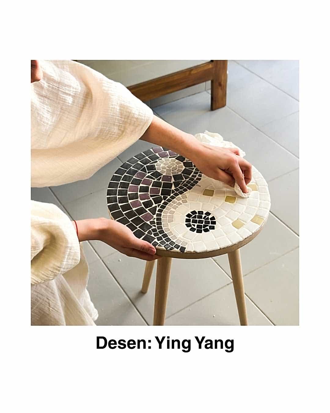 Mozaik sehpa atölyesi ankara kreatif atölye